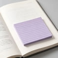 thumbnail image 6 of VVQ 3x5 Inch Lined Cards, Thick 200gsm Colorful Note Cards 50 Pack, Durable Tear-Resistant Index Cards for Studying Office Use, Purple, 6 of 6