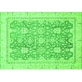 thumbnail image 1 of Ahgly Company Indoor Rectangle Oriental Green Traditional Area Rugs, 5' x 8', 1 of 4