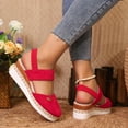 thumbnail image 6 of Closed Toe Sandals for Women Comfortable Anti Slip Summer Shoes simple style Sandals, 6 of 17