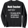 thumbnail image 1 of Math Teacher Definition - Sudadera divertida para amantes de las matemáticas, 1 of 5