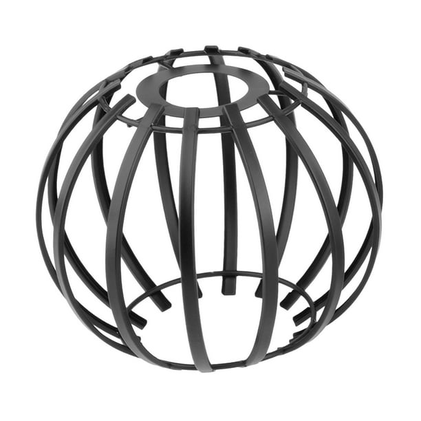 Pantalla de lámpara colgante, pantalla de jaula de metal, pantalla de lámpara colgante de jaula de bombilla 165 cm x 135 cm