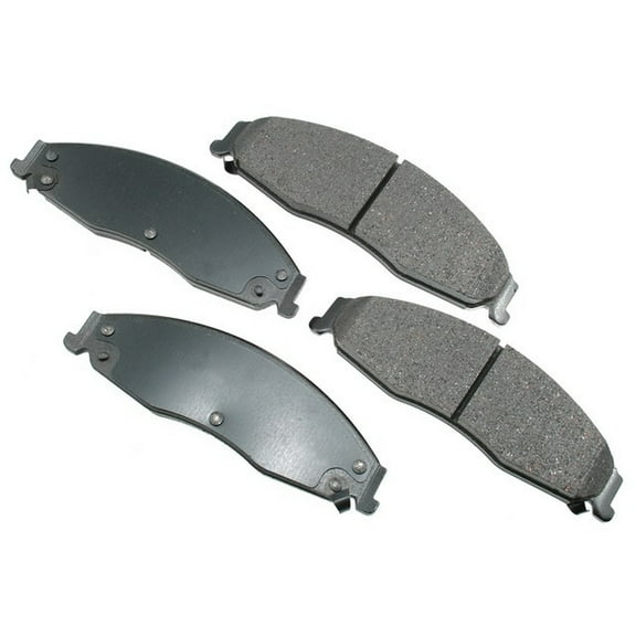 Akebono PRO-ACT Ultra-Premium Brake Pad Set, Ceramic Fits select: 2006-2007 CADILLAC CTS-V, 2003-2005 CADILLAC CTS