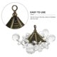 thumbnail image 4 of Crystal Hanging Decorations Round Ball for Home Transparent Crystal and Bronze Hanging Decoration 1Pack, 4 of 5