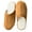 Chestnut, variant on Men's Slip-on Slippers Lightweight Memory Foam House Shoes with Anti-Skid Indoor Outdoor Sole