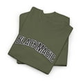 thumbnail image 3 of Blackmagic Shortys Griptape Muska 90s 00s Vintage Classic Skate TShirt Print - Military Green / M, 3 of 5