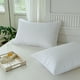 thumbnail image 5 of Almohada de plumón de calidad hotelera con exquisita artesanía a cuadros, hipoalergénica y con soporte para todas las posturas de dormir, cómoda y lujosa para quienes duermen de lado, boca, 5 of 8