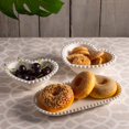 thumbnail image 2 of Beads Collection Serving Platter Oval in Porcelain White 25x13x3cm, 2 of 6