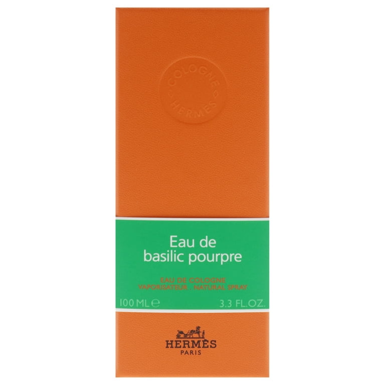 Hermes Eau de Basilic Pourpre Eau De Cologne 100ml/3.3oz - Walmart.com