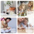 thumbnail image 2 of QUTETN Unopenable Saving Pot Desktop Saving Bank Acrylic Container Home Accessory, 2 of 6