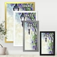 thumbnail image 4 of Designart 'Lilac Tree Lantern Vintage Impression' Traditional Framed Art Print, 4 of 4