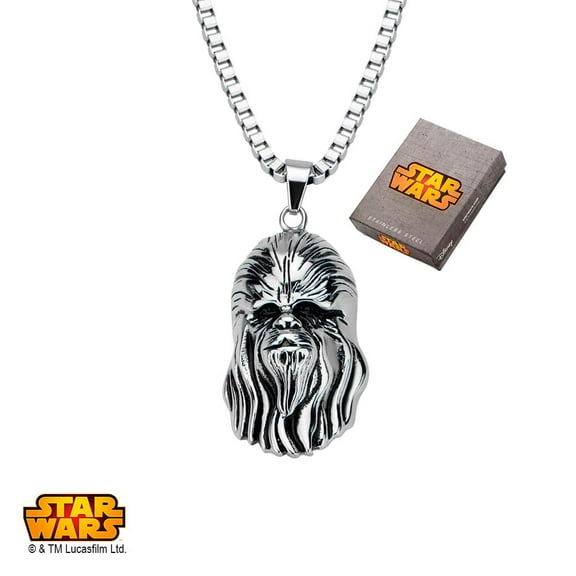 Star Wars Chewbacca Necklace - Chrome