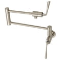 thumbnail image 3 of Kingston Brass Pot Filler Faucets With Polished Chrome Finish KS4101ZL, 3 of 5