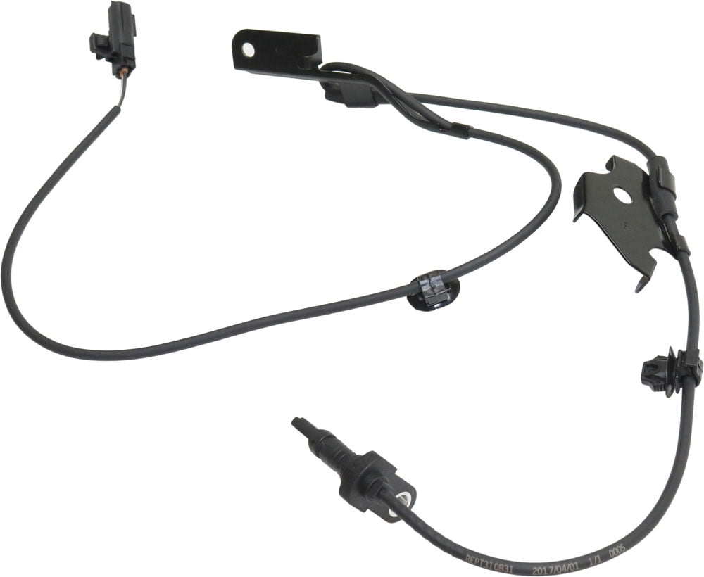 ABS Speed Sensor Compatible with 2011-2017 Lexus CT200h 2010-2015 Toyota Prius 2013 Toyota Prius C Front, Passenger Side 4 Cyl 1.8L Female Connector Blade type 2-Prong Terminal