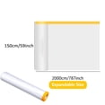 thumbnail image 4 of Arcticice 2pcs Disposable Cover In Roll 787" D x 59" W in for Painting Couch Furniture Drop Cloth, 4 of 8