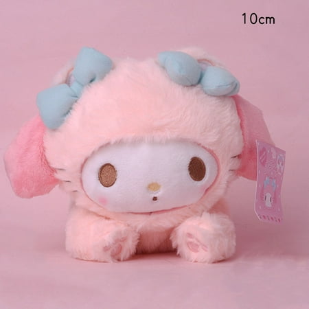 

Plush Cartoon My Melody Stuffed Doll Schoolbag Accessories Pendant Kids
