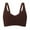 A76-Brown, variant on Bras for Women No Underwire Jelly Bras Wireless Bras Seamless Full Coverage Bralettes Everyday Bras(Beige,XXL)