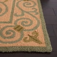 thumbnail image 3 of Safavieh Chelsea Aragon Oriental Wool Area Rug, Yellow/Light Green, 5'3" x 8'3", 3 of 11
