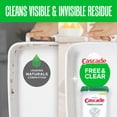 thumbnail image 5 of Cascade Free & Clear Dishwasher Pods, Dish Detergent Soap, Unscented, 47 Count, 5 of 11
