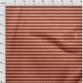thumbnail image 3 of oneOone Cotton Poplin Rust Brown Fabric Stripes Quilting Supplies Print Sewing Fabric By The Yard 56 Inch Wide-4Q7, 3 of 4
