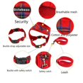 thumbnail image 4 of Pet Supplies Leash Set Dog Harness Dog Vest Pet Leash Polyester Brace Chest Strap Buckle Design Can Adjust The Bust Size ShopWise Round, 4 of 9