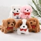 thumbnail image 2 of Perro de peluche eléctrico con sonido de caminar, ladrar, cabecear, mover la cola, interruptor inferior, juguete eléctrico para niños, 2 of 5