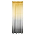 thumbnail image 6 of Pink Sheer Curtains, Sheer Pink Curtains, Blue Decor for Living Room, Sheer Curtain Panels, Ombre Fade Pattern, 2 Panels, No Drill Rod Compatible, Window Coverings, Home Accents, 6 of 8