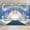 5x3FT, variant on White Floral Arch Wedding Backdrop Romantic Luxury Birthday Background Glitter Crystal Tassels Blue Curtain Engagement Bridal Shower Party Decorations Banner Supplies Photo Booth Props