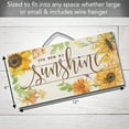 thumbnail image 3 of CounterArt "You Are My Sunshine" Slatted Pallet Wood Wall Sign 12" by 6", 3 of 7