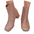 thumbnail image 2 of Fashionable Women's Ankle Boots with Sequin Embellishment and Heel for Stylish Occasions, 2 of 9