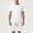 White, variant on Mens Short Sets Two Piece Set T Shirt and Shorts Summer Outfits for Men Beach Wear Clothing Matching Sets