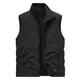 thumbnail image 2 of Camiseta sin mangas con cuello alto para hombre, color liso, para exteriores, con múltiples bolsillos, informal, de terciopelo y poliéster., 2 of 6
