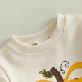 thumbnail image 6 of Cjfdfy Toddler Baby Girl Halloween Outfit Camo Pumpkin Print Long Sleeve Pullover Camouflage Flare Pants Little Baby Cute My First Halloween Fall Winter Clothes, 6 of 9
