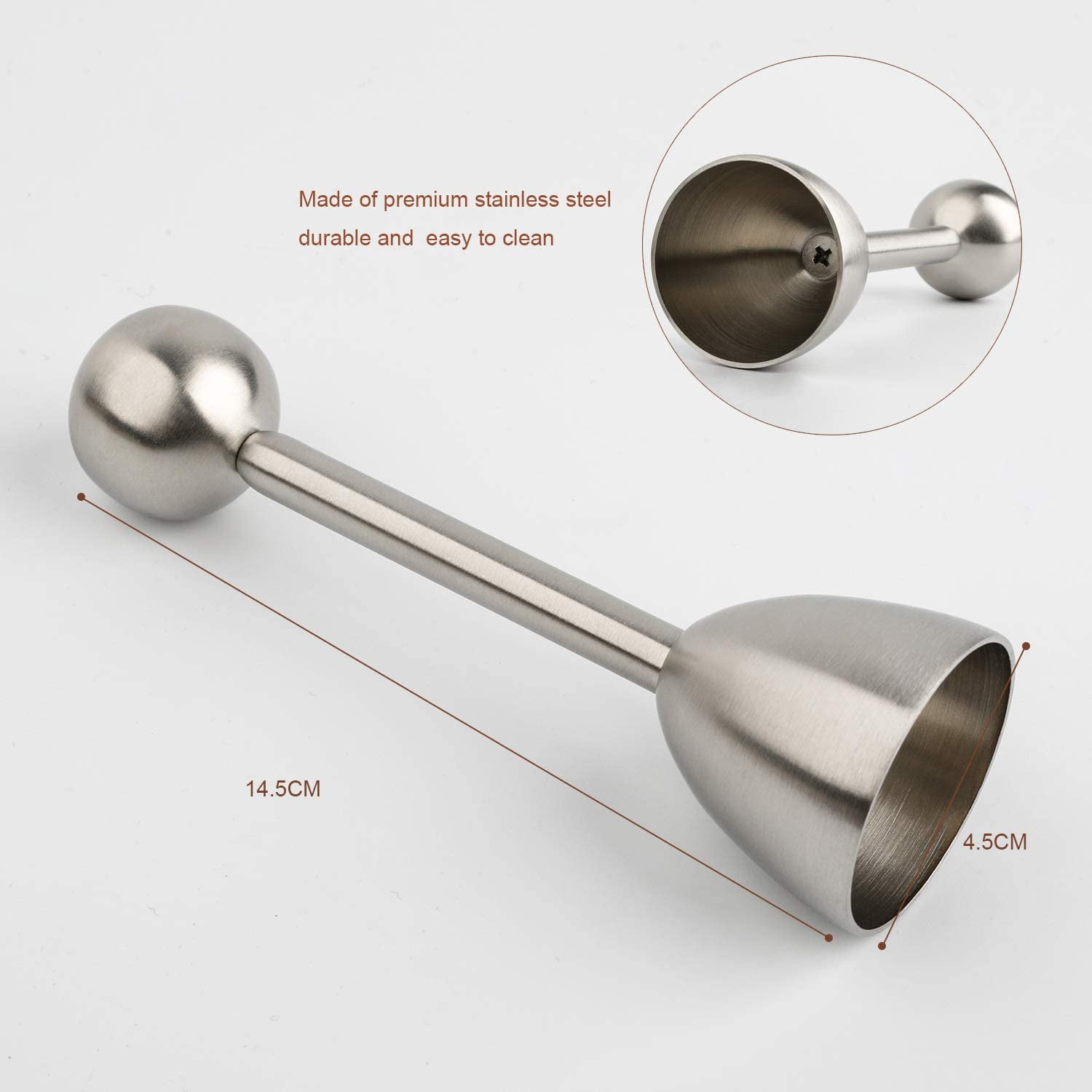 2PCS Metal Egg Scissors Egg Topper Cutter Shell Opener Stainless Steel  Boiled Raw Egg Open Creative Kitchen Tools Set - Walmart.ca