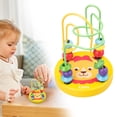 thumbnail image 2 of Wooden Bead Maze Roller Toy with Animal Design, Educational Developmental Activity for Preschoolers, Fine Motor Skill Trainer with String Beads for Learning & Play, 2 of 9