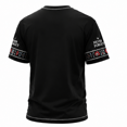 thumbnail image 3 of We Will Never Forget 9/11 25th Anniversary Men's T-Shirt - Memorial Graphic Crew Neck Casual Top with Ornamental Art for Daily Wear Black 3XL, 3 of 3