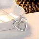 thumbnail image 5 of Silver Necklaces Infinity Love Heart Pendant Necklace Cubic Zirconia Necklace Jewellery, 5 of 5