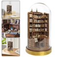 thumbnail image 4 of The Bay Library Miniature Gothic Bookshelf Ornament Handmade Miniature Bookcases Booknook, 4 of 5