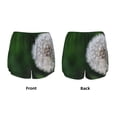 thumbnail image 6 of Goofa Dandelion Printed Women 2 in 1 Running Shorts,Quick Dry Athletic Workout Shorts,High Waisted Athletic Shorts with Liner Pockets-Small, 6 of 9
