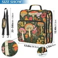 thumbnail image 2 of FORMRS Zipper Binder with Shoulder Strap 1.5-inch Ring 500 Sheet Capacity File Bag, Colorful Mushroom, 2 of 5