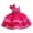Hot Pink, variant on IDOPIP Pageant Dresses for Girls Sequin Toddler Tiered Tulle Tutu Prom Dress Wedding Birthday Formal Gown 1-8Y