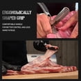 thumbnail image 4 of Herramienta para Preparar Costillas, Removedor Membrana de Costillas Acero Inoxidable,Desollador Barbacoa, Preparador Entusiastas la Barbacoa, 4 of 6