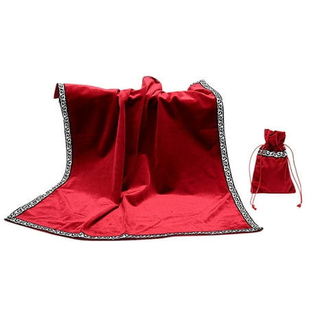 

Altar Tarot Table Cloth/Bag Decor Divination CARDS Wicca Square Tablecloth Pouch Table Cloth TANGNADE