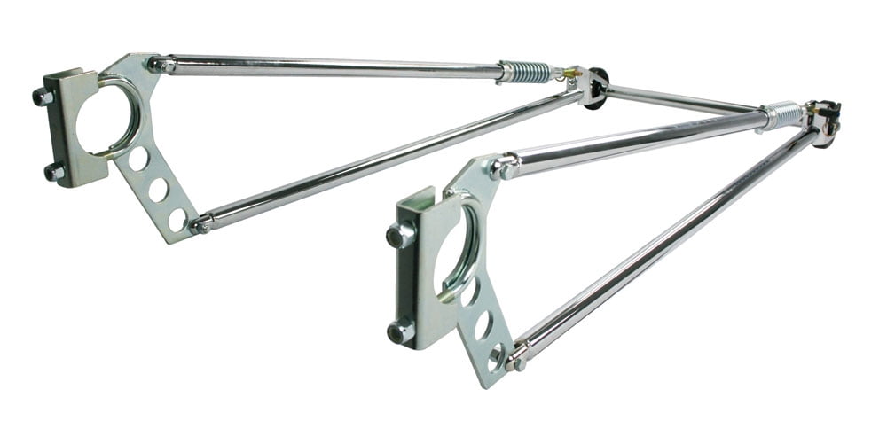 COMPETITION ENGINEERING Chrome BoltOn Wheelie Bar Kit P/N 2043