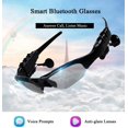 thumbnail image 1 of Gafas de sol inalámbricas Bluetooth MP3 Gafas de sol polarizadas con música V4.1 Auriculares estéreo manos libres para iPhone Samsung La mayoría de los teléfonos inteligentes o PC (negro) Sincero Electrónica, 1 of 5