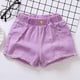 thumbnail image 2 of Odeerbi 1-15 Años Niños Niñas Verano Pantalones Cortos Vaqueros Rasgados Dobladillo Crudo Pantalones Cortos Vaqueros de Pantalones Cortos Con Botones Y Bolsillo, 2 of 5