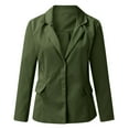 thumbnail image 5 of Women's Casual Blazers Open Front Long Sleeve Work Office Jackets Coat, 5 of 8
