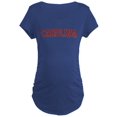 thumbnail image 1 of CafePress - Carolina Jersey Vintage Maternity T Shirt - Maternity Dark T-Shirt, 1 of 1