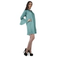 thumbnail image 4 of Moomaya Flounce Sleeve Dresses For Women Embroidered Summer Dresses Women, 4 of 6