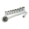 thumbnail image 1 of Juego De 10 Dados Y Accesorios Métr 3/8In En Rack Surtek SURTEK A02M, 1 of 2