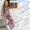 thumbnail image 6 of Uorisanigo Girls Boys Sweatsuit Set - Oversized Long Sleeve Hoodie & Sweatpants Fall Winter Outfits 2PCS Set Pink Hunting Camouflage Forest Pullover Sweatshirt Pants for Kids, 6 of 7